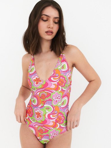 TRAJE DE BAÑO MUJER DAIKIRI BIKINIS ENTERO MALDIVAS ROSIDÉLICO - 3