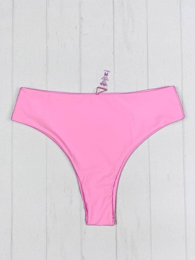 BIKINI MUJER DAIKIRI BIKINIS BOTTOM DE HIGH WAIST ROSA - 5
