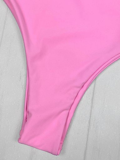 BIKINI MUJER DAIKIRI BIKINIS BOTTOM DE HIGH WAIST ROSA - 6