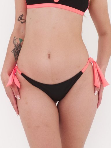 BOTTOM DE BIKINI DAIKIRI MUJER CALZON AMARRAS NEGRO FILTRO UV50+ - 1