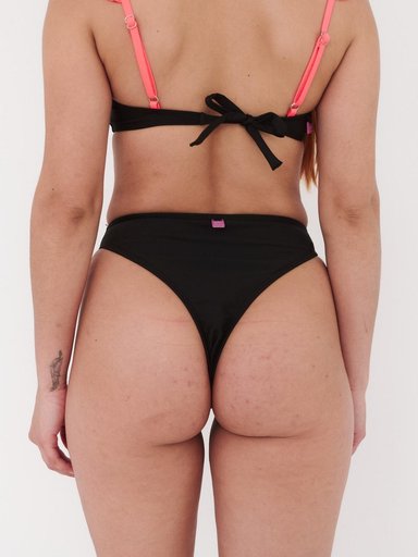 BIKINI MUJER DAIKIRI BIKINIS BOTTOM DE RAGLAN NEGRO - 2