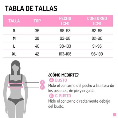TOP DE BIKINI DAIKIRI MUJER TRIANGULO ANCHO FLORES NEGRO FLUOR FILTRO UV50+ - 9