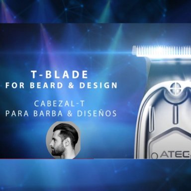 MAQUINA CORTA BARBA ATEC MILANO TRIMMER - 3