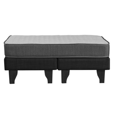 CAMA 2 PLAZAS SILVER + EVO TELA - 6