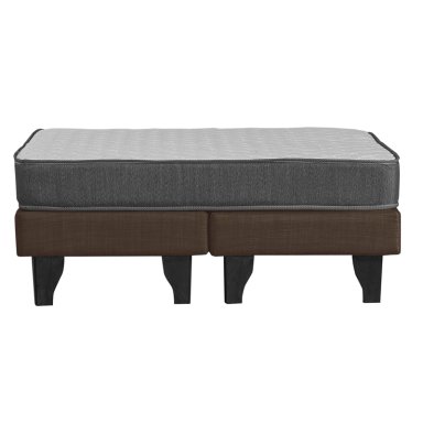 CAMA 2 PLAZAS SILVER + EVO TELA - 7