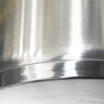 ARROCERA C/TAPA ACERO INOX. 8,8 LTS. - 3