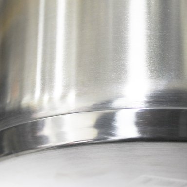 FONDO C/TAPA ACERO INOX 50 LT. 40*40 CM. FONDO DIFUSOR - 6