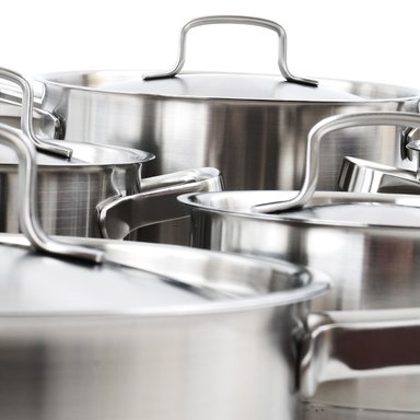 FONDO C/TAPA ACERO INOX 50 LT. 40*40 CM. FONDO DIFUSOR - 7