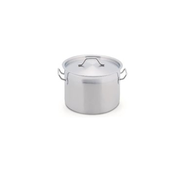 OLLA C/ TAPA ACERO INOX 9 LT.  25*20 CM - 1