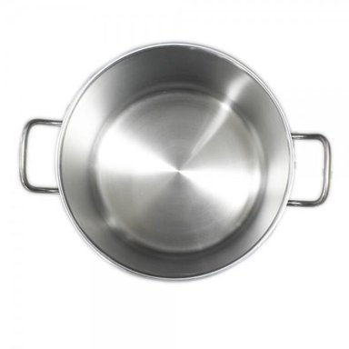 OLLA C/TAPA ACERO INOX FONDO DIFUSOR 32 LT - 7