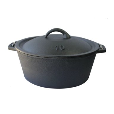 OLLA DE HIERRO  25.5 X 10 CMS BRIVA - 1