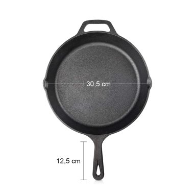 SARTEN DE HIERRO 30.5 CM - 5