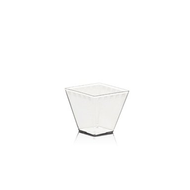 SET DE 50 ENVASE PARA POSTRE POLIESTIRENO MODELO ERA 120 CC. - 1