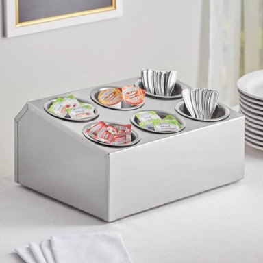 ORGANIZADOR IMAHE CUBIERTOS ACERO INOX 6 COMPARTIMIENTOS JW6 - 2