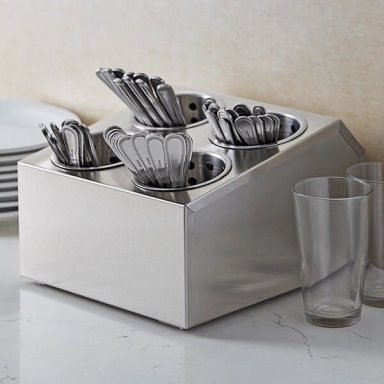 ORGANIZADOR IMAHE CUBIERTOS ACERO INOX JW - 2