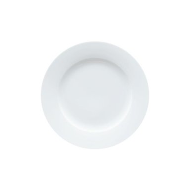 SET DE 6 PLATOS BORDE ANCHO PORCELANA 23 CMS PADUA - 1