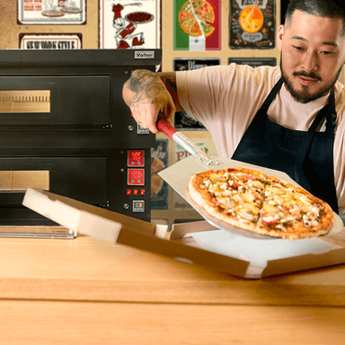 HORNO PIZZERO A GAS VOLTER 2 CAMARAS GB-2 - 2