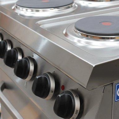 COCINA ELECTRICA 4 PLATOS CON HORNO - 6
