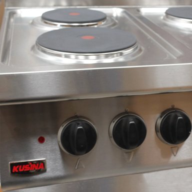 COCINA ELECTRICA 4 PLATOS CON HORNO - 7