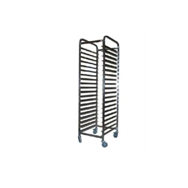 BANDEJERO IMAHE  65 X 45 CM CARRO SIMPLE ACERO BANDEJA - 1