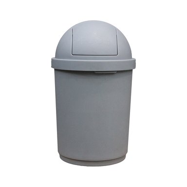 BASURERO IMAHE  REDONDO TAPA RETRACTIL 28L - 1
