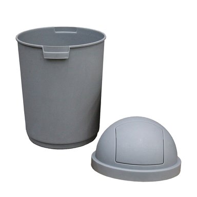 BASURERO IMAHE  REDONDO TAPA RETRACTIL 28L - 2