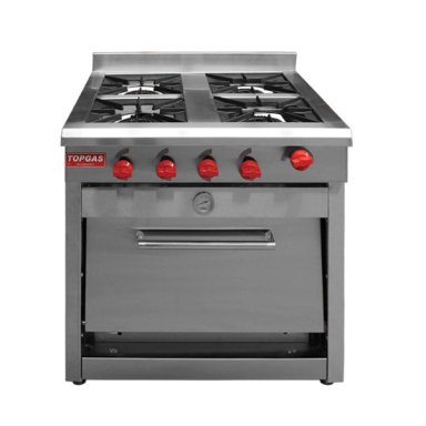 COCINA A GAS 4 QUEMADORES C4P1H - 1