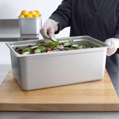 CONTENEDOR GASTRONOMICO ACERO INOXIDABLE GN 1/1 X 20 CM LINEA PREMIUM - 6