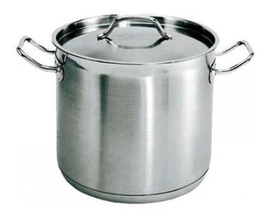 OLLA ACERO INOX. C/TAPA Y FONDO DIFUSOR 78 LTS - 2