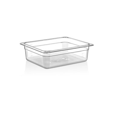 CONTENEDOR POLICARBONATO TRANSPARENTE 1/2X10 CMS - 1