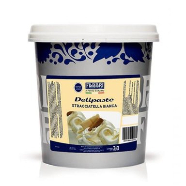 PASTA CONCENTRADA STRACCIATELLA BIANCA 3.8 KG - FABBRI - 1