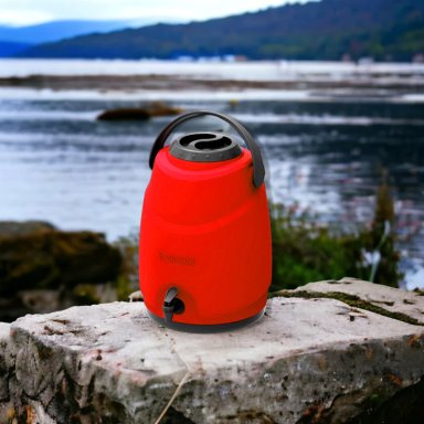 TERMO DISPENSADOR TÉRMICO ASPEN 12 LITROS CAMPING SOPRANO EN COLOR ROJO - 2