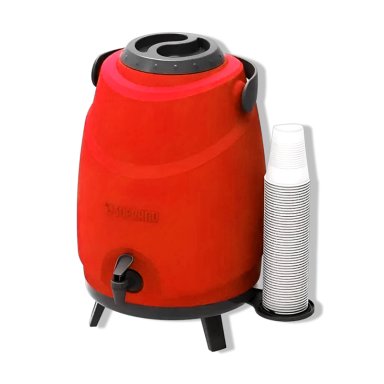 TERMO DISPENSADOR TÉRMICO ASPEN 12 LITROS CAMPING SOPRANO EN COLOR ROJO - 3