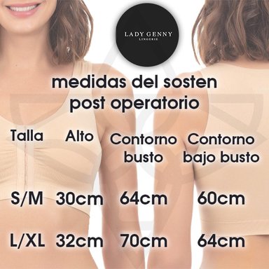 SOSTEN MUJER LADY GENNY SEAMLESS POST OPERATORIO - 4