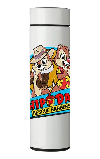 TERMO DIGITAL CON TERMOMETRO - CHIP Y DALE - 450 ML - 1
