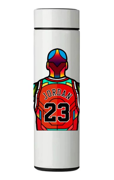TERMO DIGITAL CON TERMOMETRO - 23 JORDAN  - 450 ML - 1