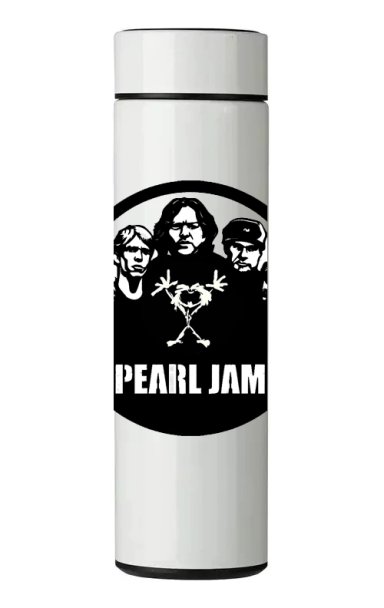 TERMO DIGITAL CON TERMOMETRO - PEARL JAM - 450 ML - 1