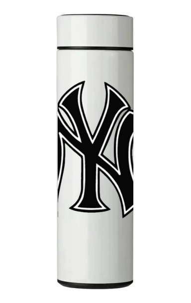 TERMO DIGITAL CON TERMOMETRO - NEW YORK YANKEES - 450 ML - 1