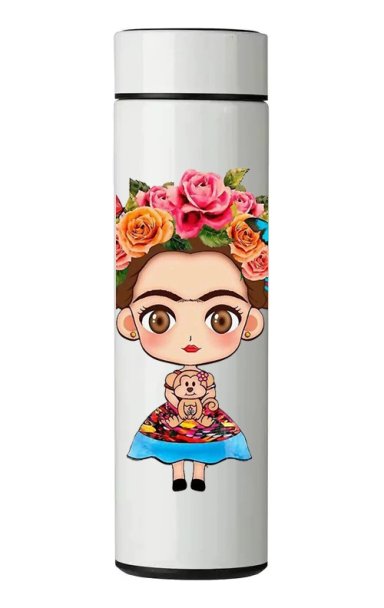 TERMO DIGITAL CON TERMOMETRO - FRIDA - 450 ML - 1
