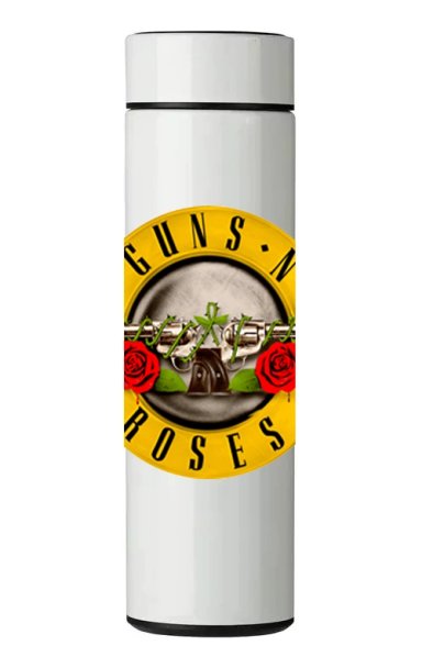 TERMO DIGITAL CON TERMOMETRO - GUNS N´ ROSES - 450 ML - 1