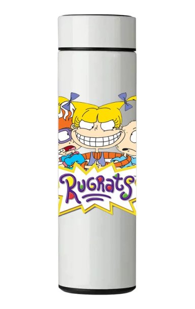 TERMO DIGITAL CON TERMOMETRO - RUGRATS - 450 ML - 1