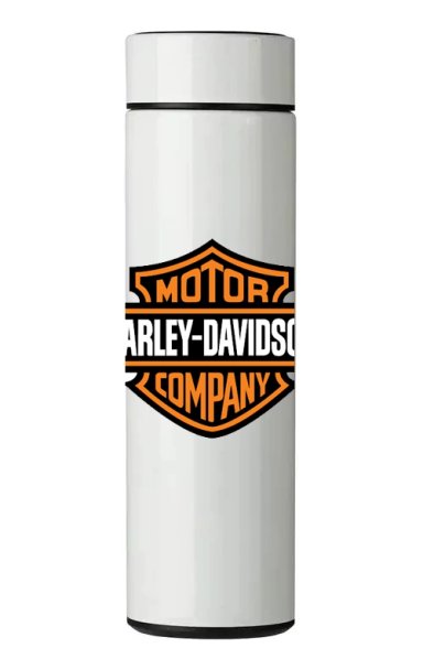 TERMO DIGITAL CON TERMOMETRO - HARLEY DAVIDSON - 450 ML - 1