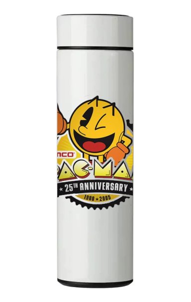 TERMO DIGITAL CON TERMOMETRO - PACMAN - 450 ML - 1