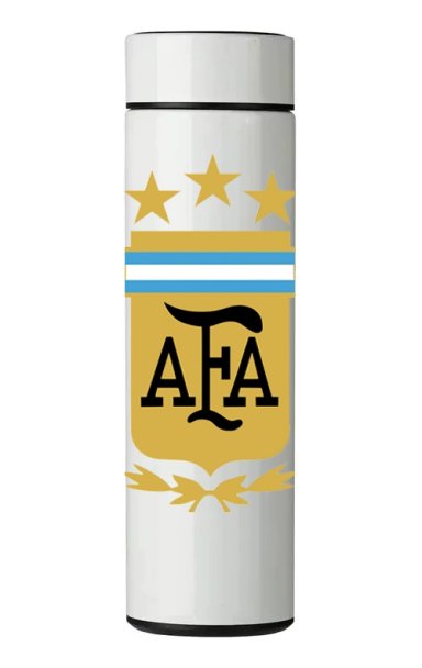 TERMO DIGITAL CON TERMOMETRO - ARGENTINA - 450 ML - 1
