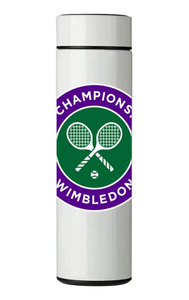 TERMO DIGITAL CON TERMOMETRO - WIMBLEDON - 450 ML - 1