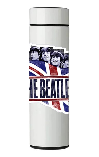 TERMO DIGITAL CON TERMOMETRO - THE BEATLES - 450 ML - 1