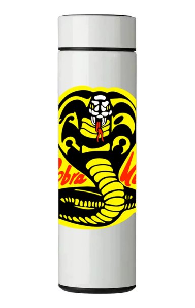 TERMO DIGITAL CON TERMOMETRO - COBRA KAI - 450 ML - 1