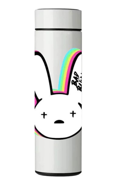 TERMO DIGITAL CON TERMOMETRO - BAD BUNNY - 450 ML - 1