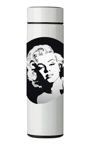 TERMO DIGITAL CON TERMOMETRO - MARILYN - 450 ML - 1