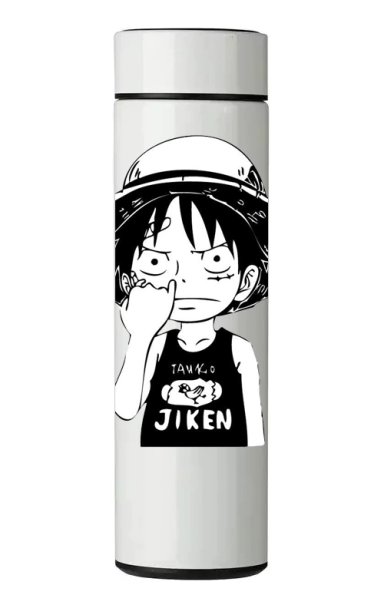 TERMO DIGITAL CON TERMOMETRO - LUFFY - 450 ML - 1